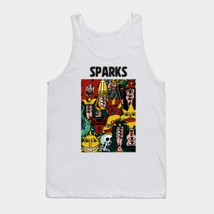 Monsters Party of Sparks Tank Top